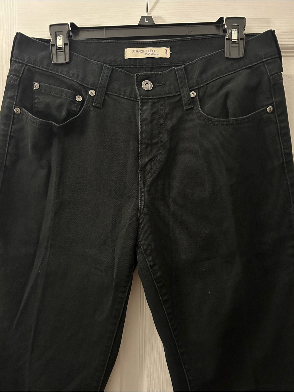 Levi's Women’s Straight Leg Jeans in Black